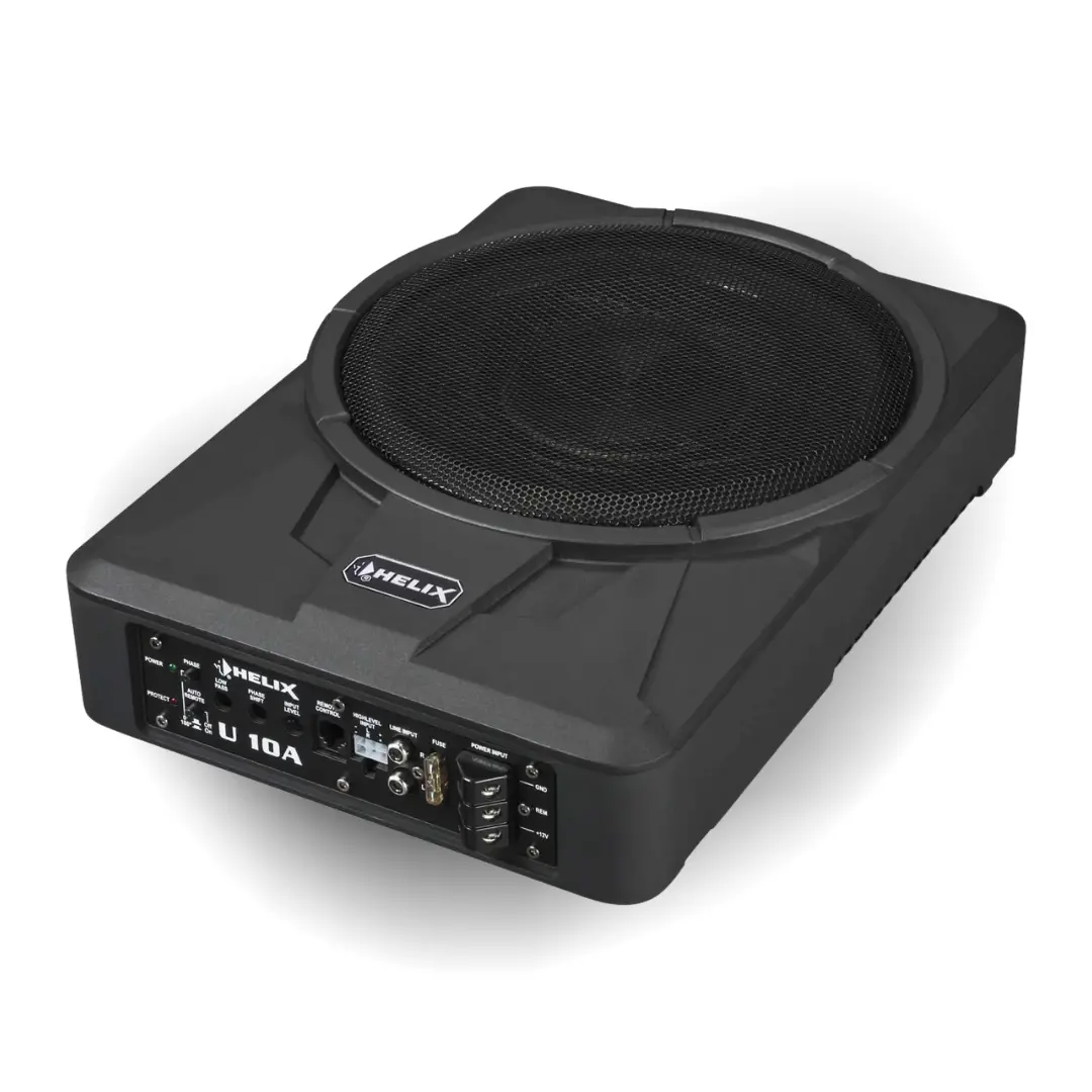 Helix U 10A | 10" 180W Rms Active Slim Under Seat Subwoofer 1