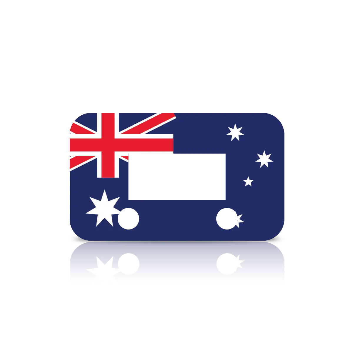 Ultimate9 Cfau Evc Throttle Controller Faceplate - Aussie Flag 1