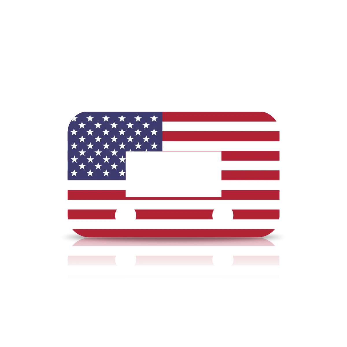 Ultimate9 Cfus Evc Throttle Controller Faceplate - Usa Flag 1