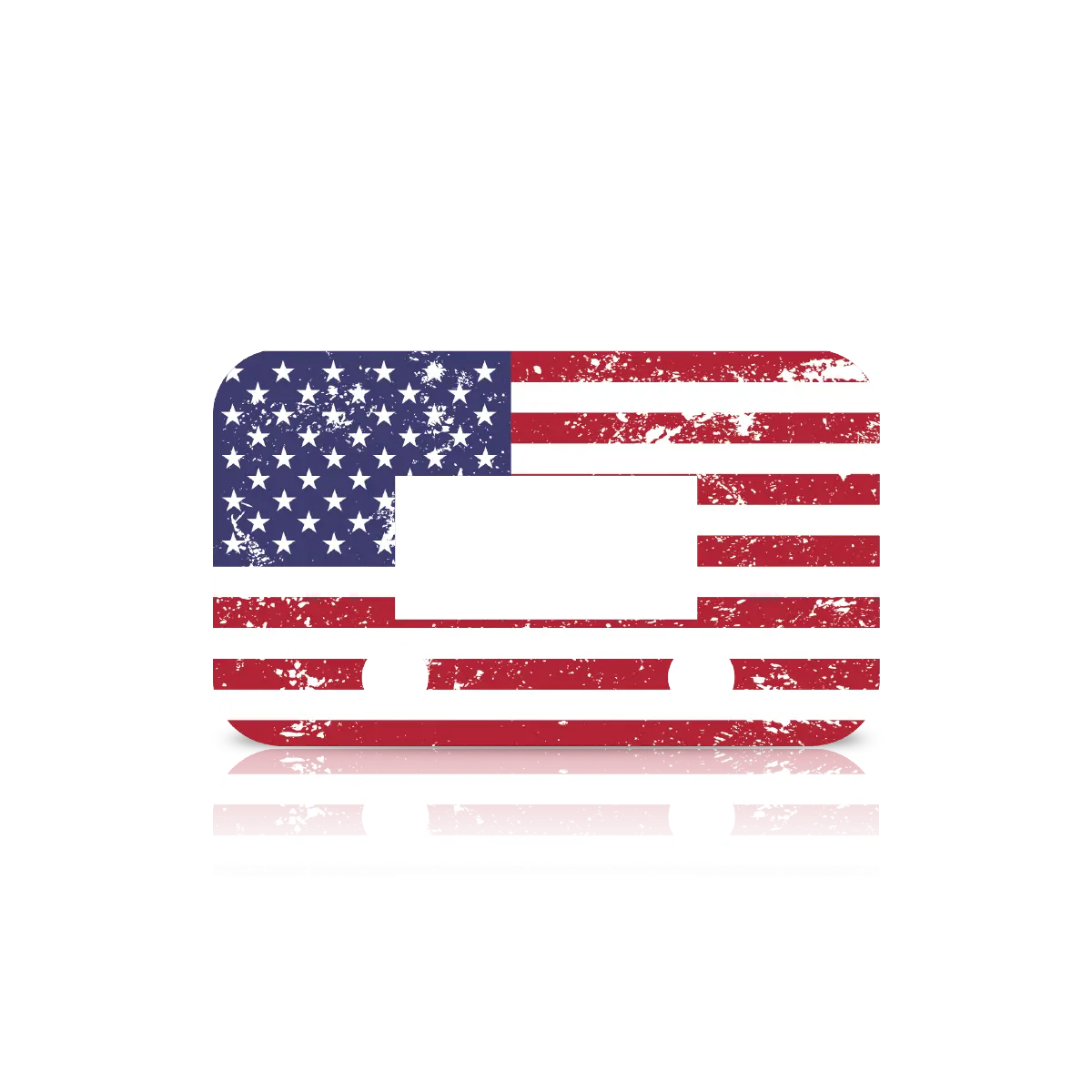 Ultimate9 Cfug Evc Throttle Controller Faceplate - Usa Flag (Grunge) 1