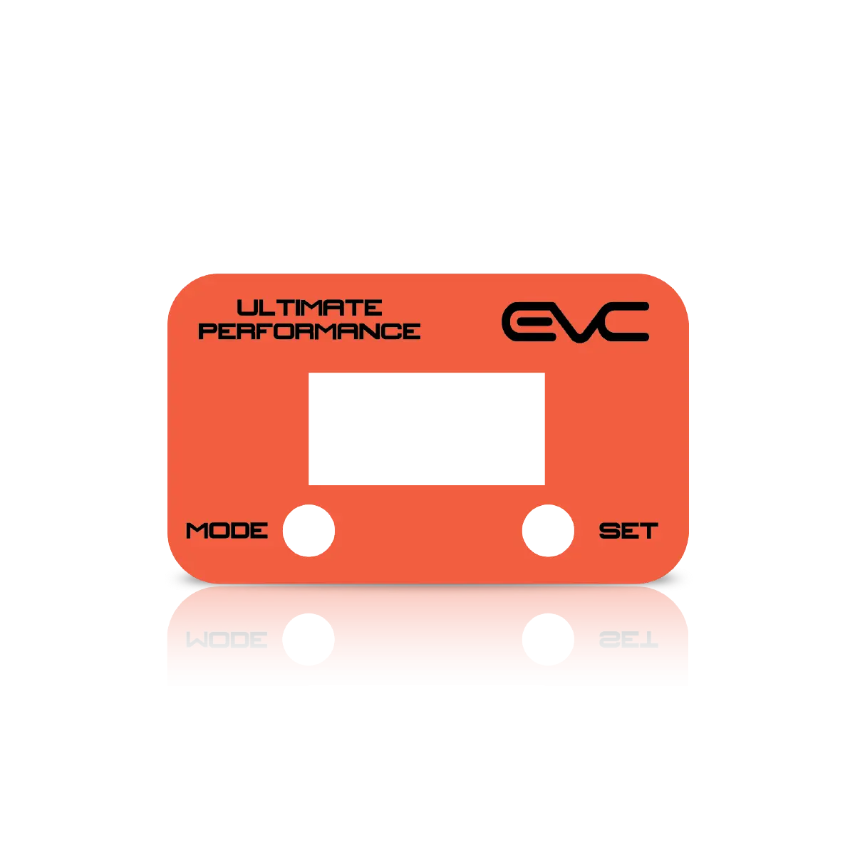 Ultimate9 Cfor Evc Throttle Controller Faceplate - Orange 1