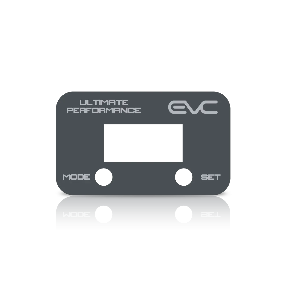 Ultimate9 Cfcg Evc Throttle Controller Faceplate - Charcoal Grey 1