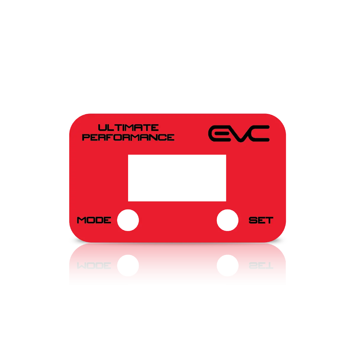 Ultimate9 Cfre Evc Throttle Controller Faceplate - Red 1