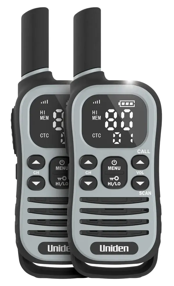 Uniden Uh615-2 Max - 1.5 Watt Uhf Adventure Radio Twin Pack With Voice Scramble And Usb-C Charging 1