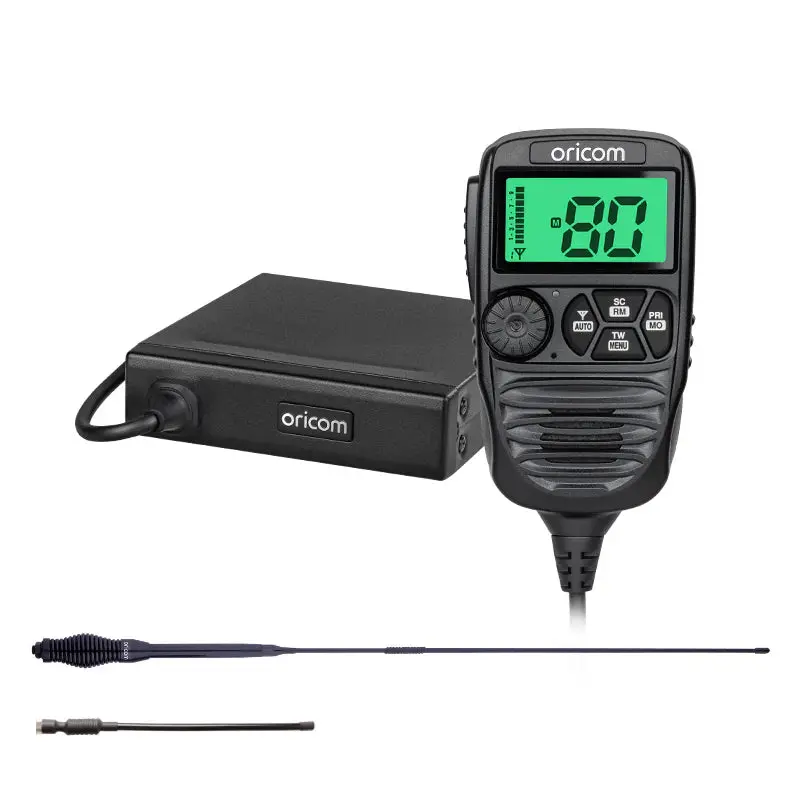 Oricom Uhf182xpta Dual Antenna Uhf Cb Radio Bundle With 2 Bonus Antennas 1