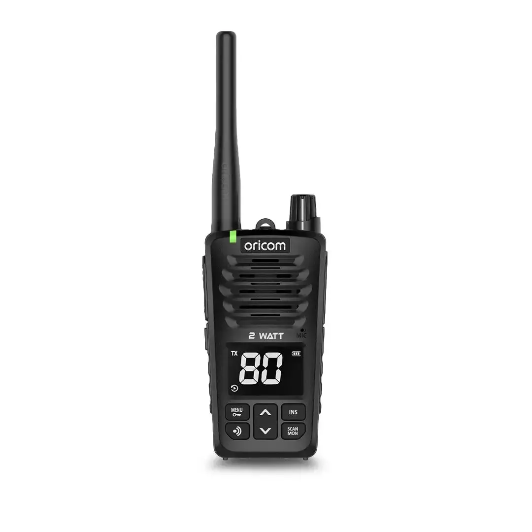 Oricom Uhf2600-1 2 Watt Waterproof/Floating Ipx7 Portable 2W Uhf Cb Radio Single 1