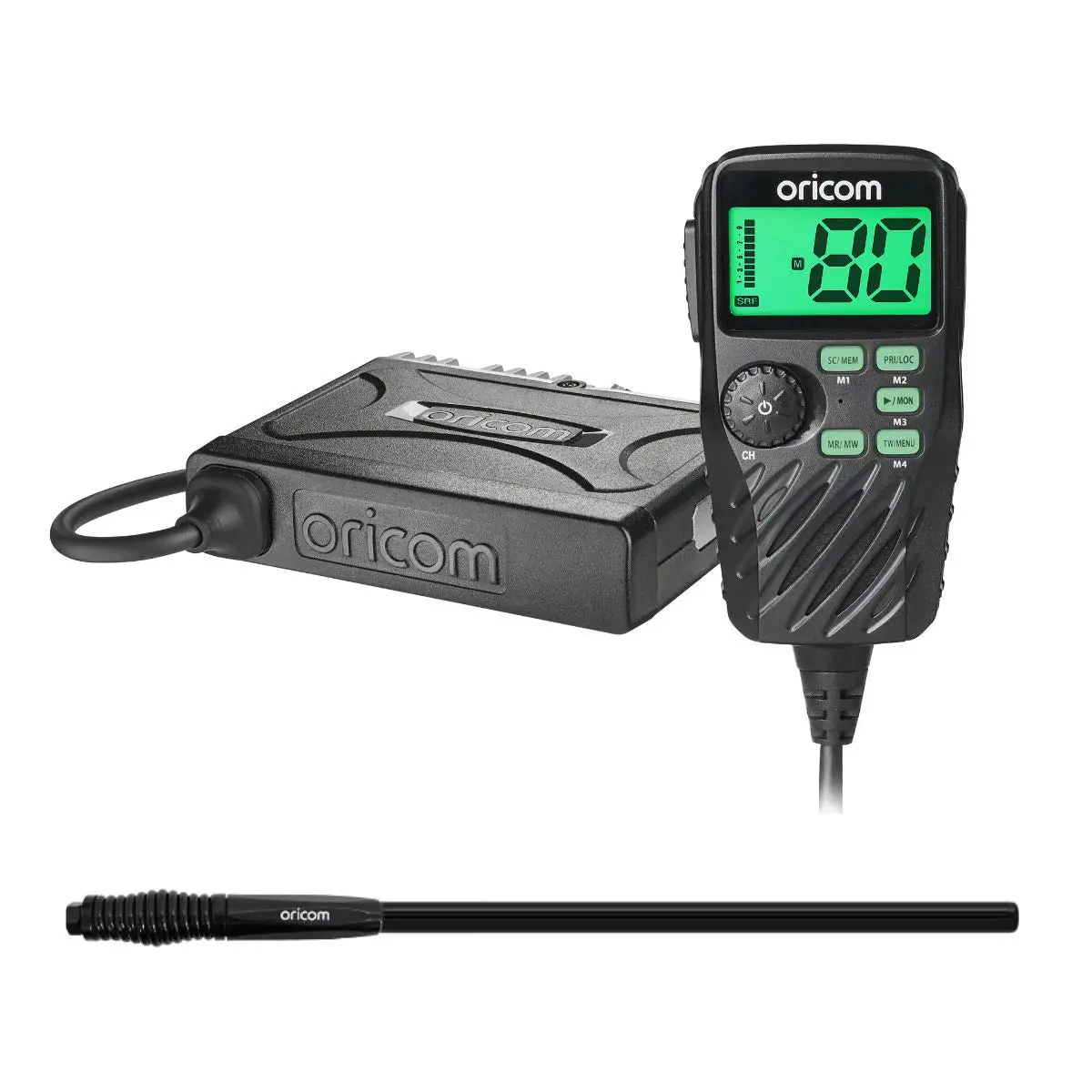 Oricom Uhf390r4x4 4X4 Offroad Pack With 5W Uhf Radio And Antenna 1