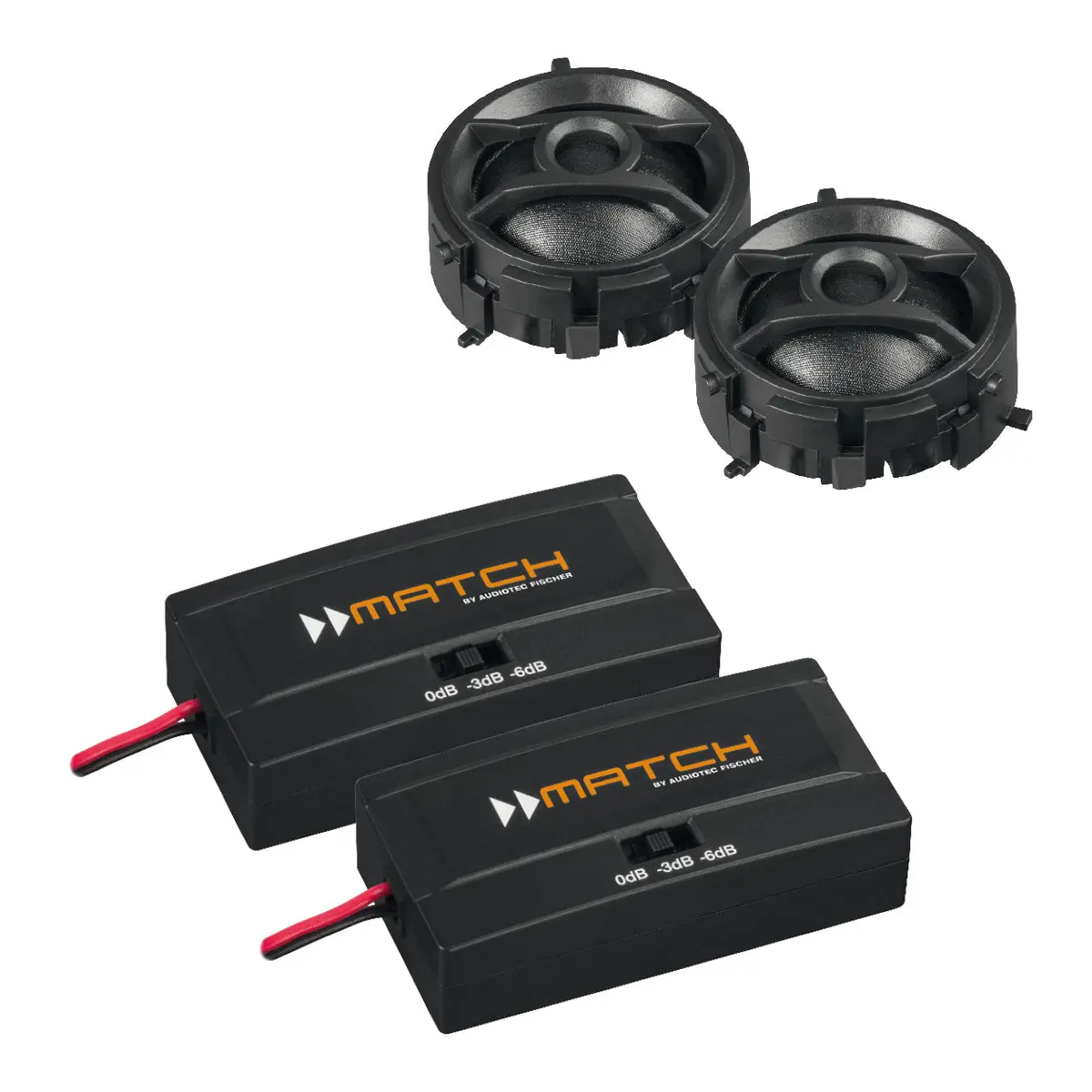Match Up T1mb-Frt - Tweeter Upgrade Kit For Mercedes-Benz | 4Ω 1