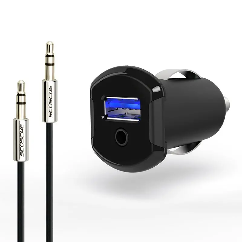 Scosche Usbcai Strikedrive Converter - Car Aux-In Audio Converter For Lightning Devices 1