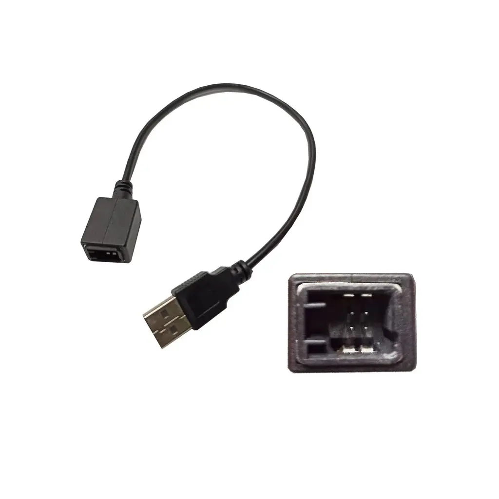 Cac Usbsr2 Factory Usb Retention Adapter Compatible With Subaru Forester Levorg Xv Impreza Outback 2016+ Suzuki Baleno Grand Vitara Swift Mitsubishi Asx Pajero Sport 1