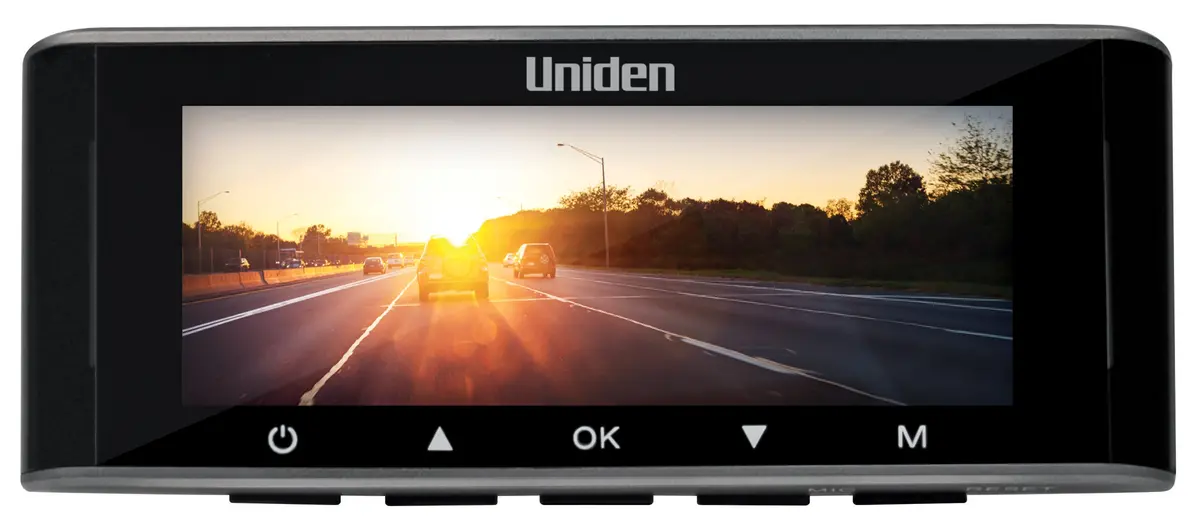Uniden Cam75 2K Smart Dash Cam W/ 3.16” Wide Angle Lcd Colour Screen 1