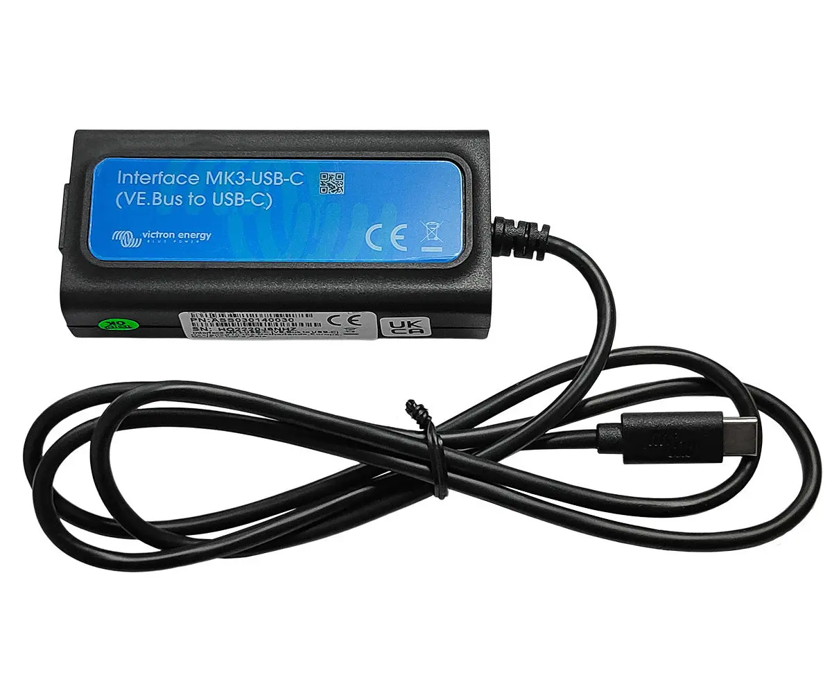 Victron Energy Ass030140030 Interface Mk3-Usb-C (Ve.Bus To Usb-C) 1