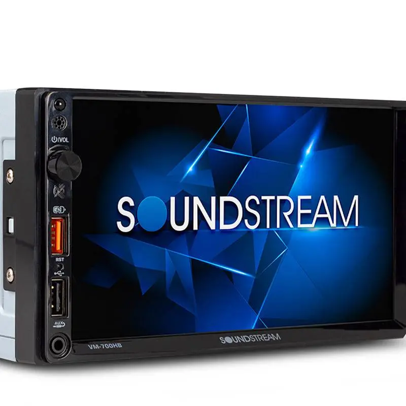 Soundstream Vm-700Hb 7” Double Din Mechless Multimedia Receiver With Android Link 1