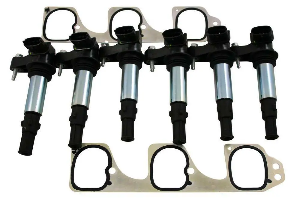 6 X Brand New Ignition Coil For Holden Commodore Vz 3.6 + Gaskets 1