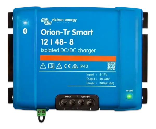 Victron Energy Ori124838120 | 12/48-8A (380W) Isolated Dc-Dc Charger | Orion-Tr Smart 1
