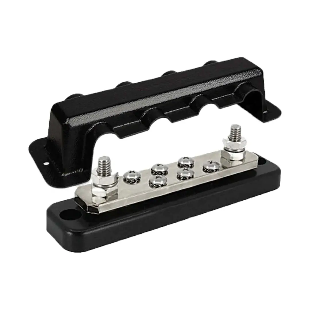 Victron Energy Vbb125020620 Busbar 250A 2P With 6 Screws + Cover 1