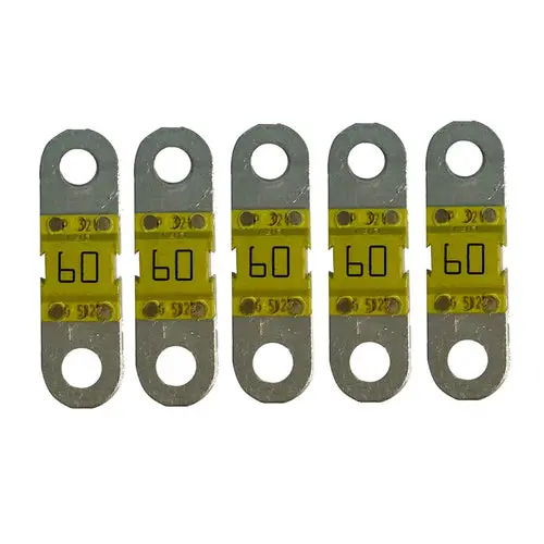 Victron Energy Cip134060020 Midi-Fuse 60A/58V-M6 | 5-Pack Heavy-Duty Fuse 1