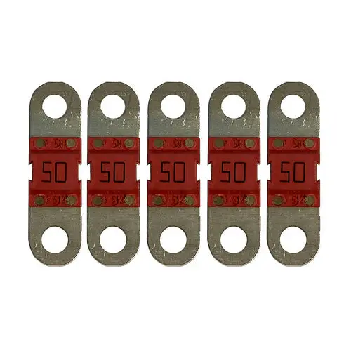 Victron Energy Cip134050020 Midi-Fuse 50A/58V-M6 | 5-Pack Automotive Fuse 1