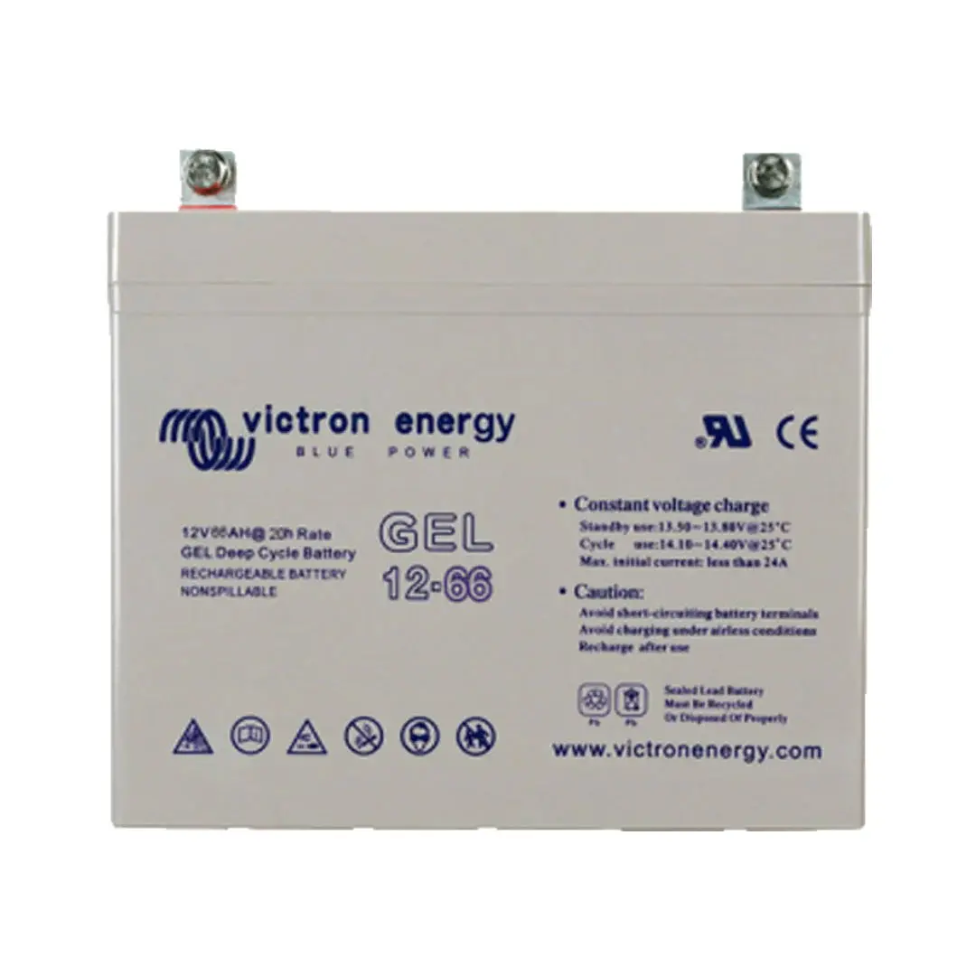 Victron Energy Bat412600104 12V/66Ah Gel Deep Cycle Batt 1
