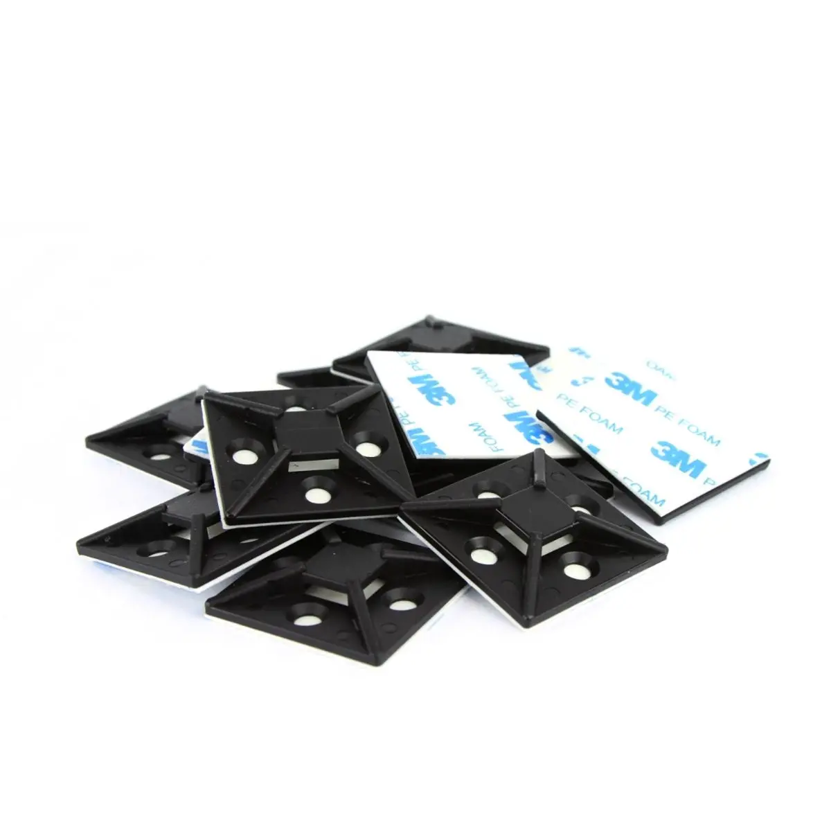 Dna Wcb138 Adhesive Cable Tie Bases 100 Piece Pack 1