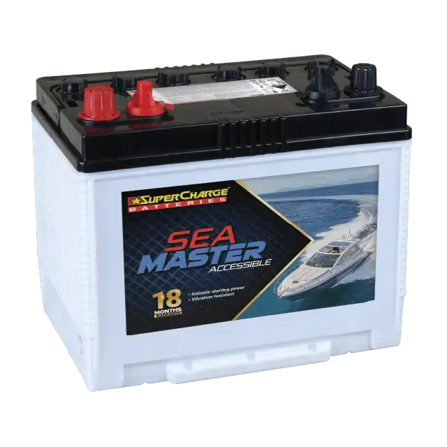 Supercharge M50 Seamaster 12V 585Cca Battery 1