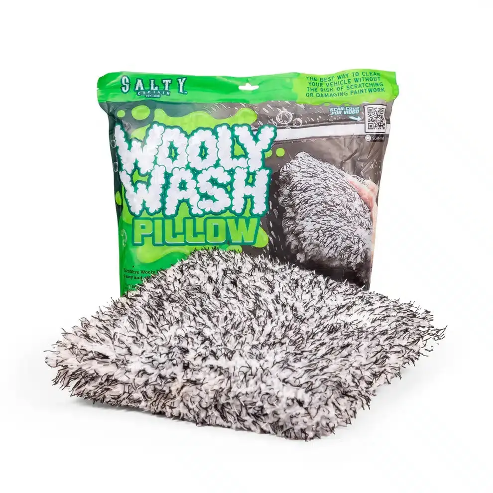 Salty Captain Accwwmp Wooly Wash Pillow - Microfibre Wash Pillow 1