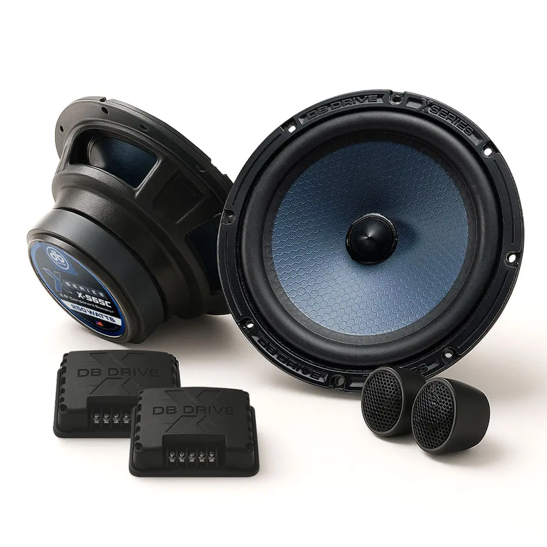 Db Drive X-S65c 6.5" Component Car Speaker System 250W Power Handling 1