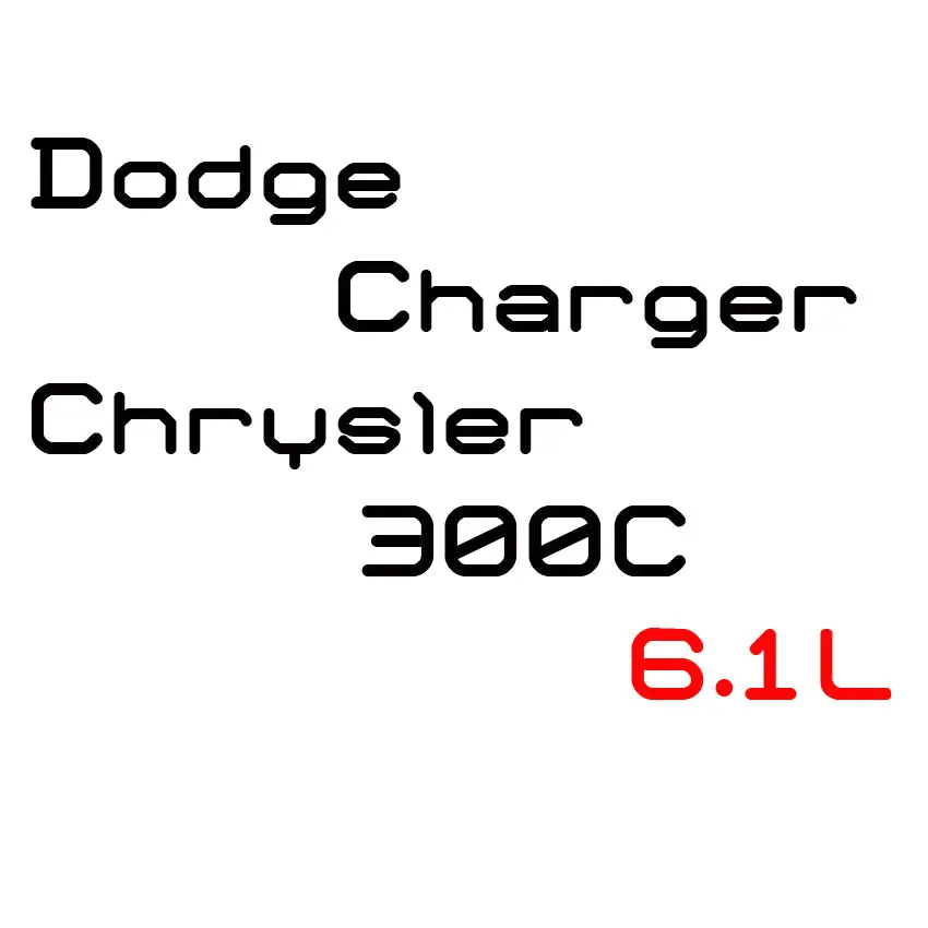 Zz Dodge Charger / Chrysler 300C 6.1L - Options 1
