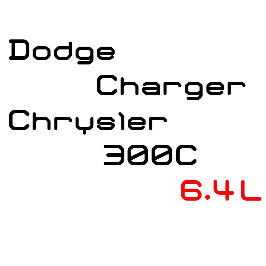 Zz Dodge Charger / Chrysler 300C 6.4L - Options 1