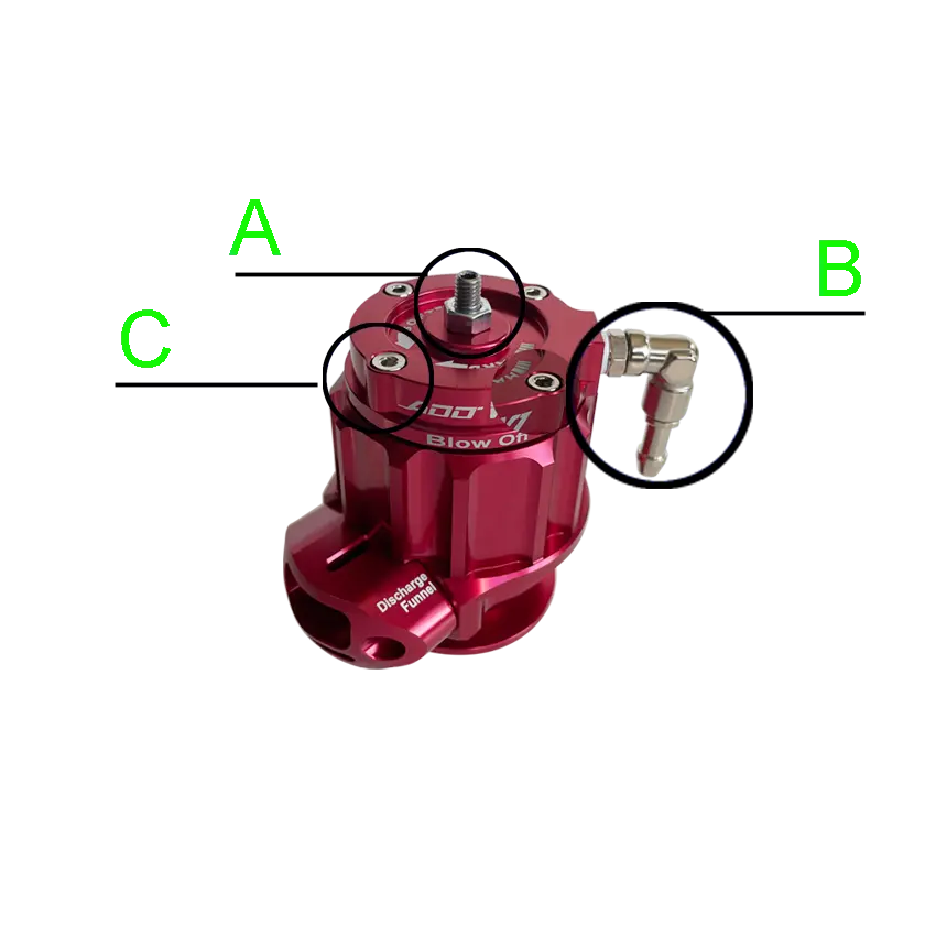 Z Add W1 Blow Off Valve - Bov ( Area A ) Nut & Screw 1