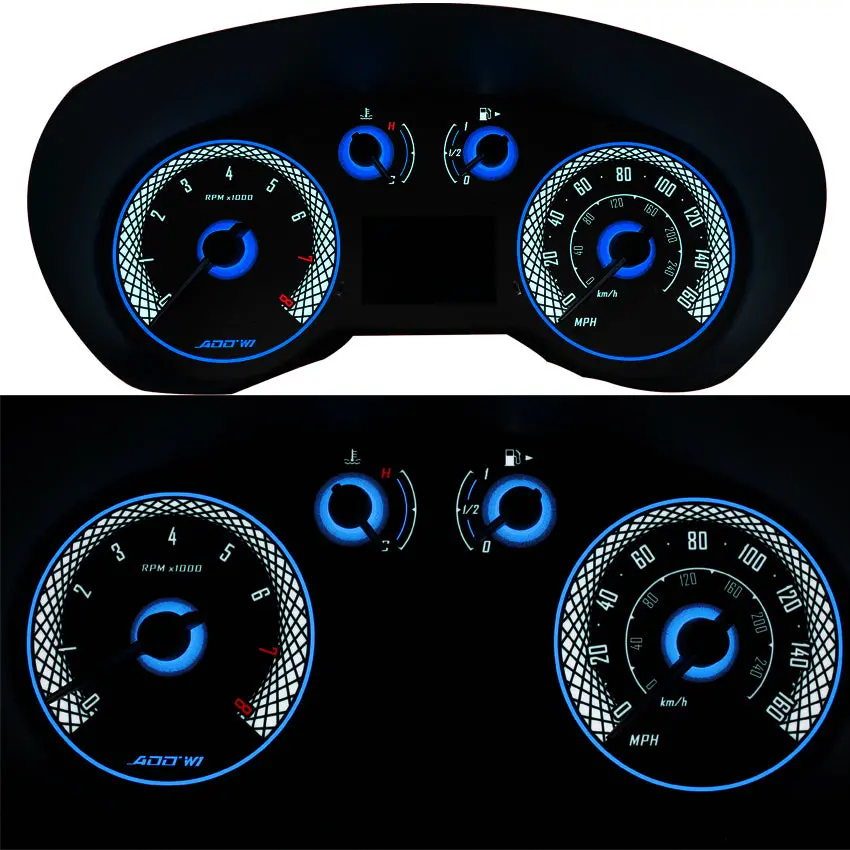 Add W1 Nissan Sentra Overlay Face Gauge 2014-2015 - 3D Illusions 1