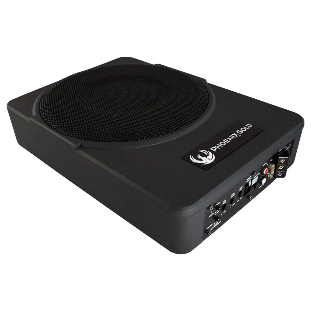 Phoenix Gold Zr10p Zr-Series 10" 400W Compact Active Underseat Subwoofer 1