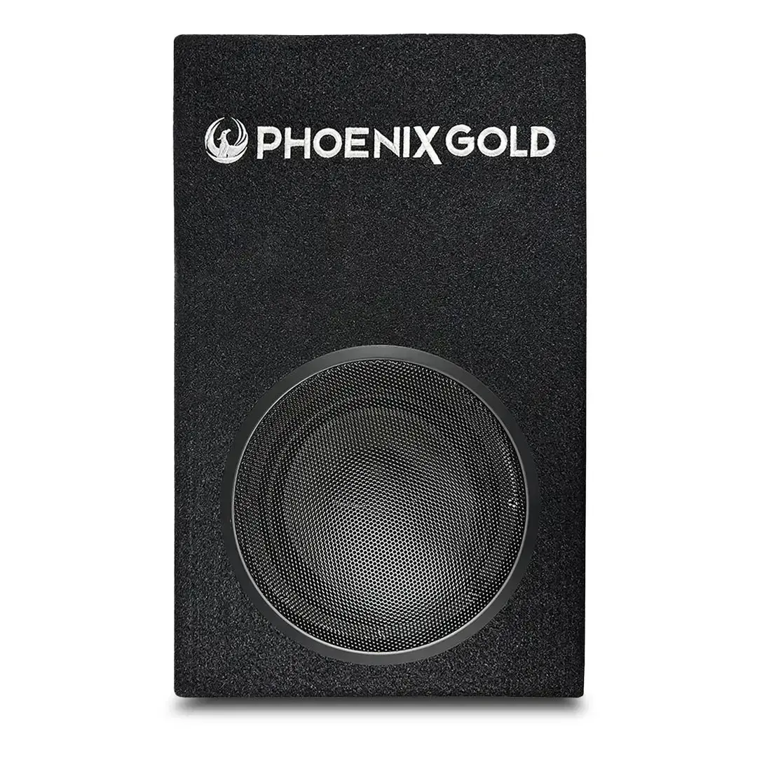 Phoenix Gold Zx18pbs 400W Max Power 8″ Slim Subwoofer Box 1