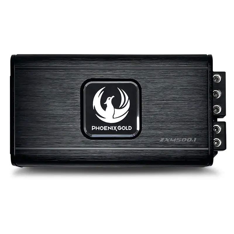 Phoenix Gold Zxm500.1 Zxm-Series 1000W 1 Channel Mini Class D Amplifier 1
