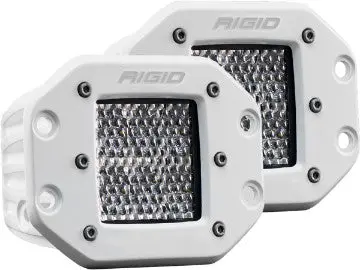 Rigid Industries Marine D2 Pro Flush Mount Led Light (Pair) 1