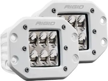 Rigid Industries Marine D2 Pro Flush Mount Led Driving Light (Pair) 1