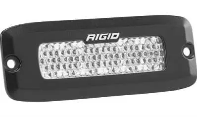Rigid Industries Sr-Q2 Pro Flush Mount Specter Diffused Led Light 1