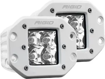 Rigid Industries Marine D-Series Pro Flush Mount Led Spot Light (Pair) 1