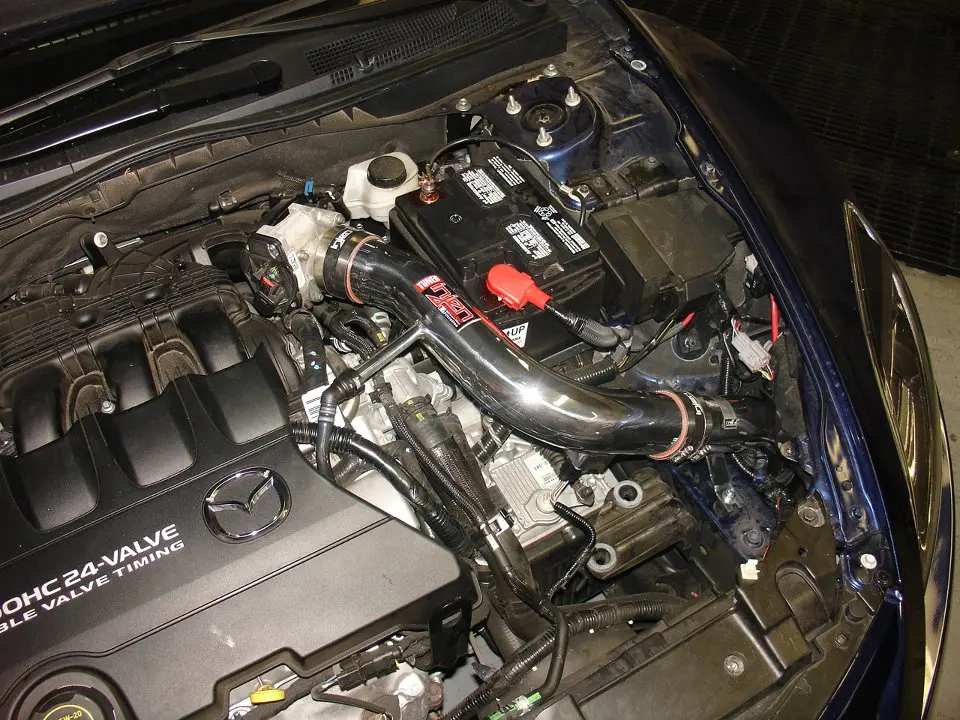 2009-2011 Mazda 6 3.7 V6 Injen Cold Air Intake (Converts To Short Ram) 2