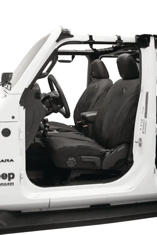 Bestop Front Seat Covers (F&R): Fits Jeep Gladiator / Wrangler Jl 2018-2025 1