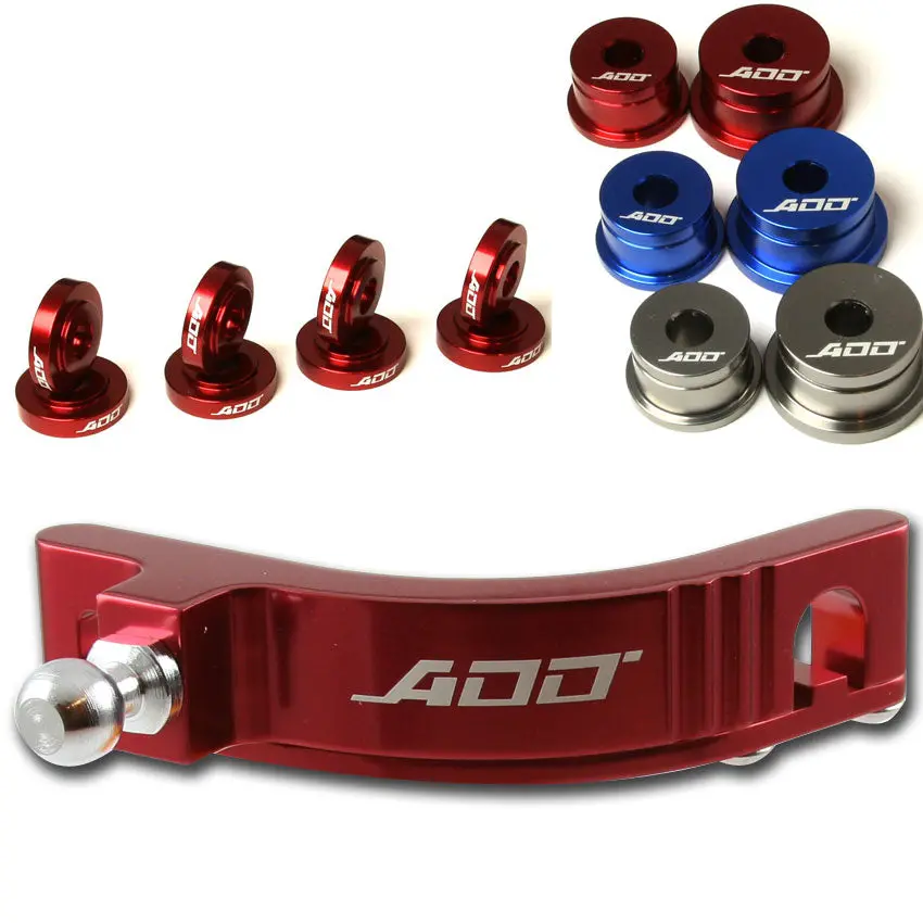 Add W1 Honda Civic Si Ep3 2002-2005 Short Shifter + Base Bushings + Cable Bushings Kit 1