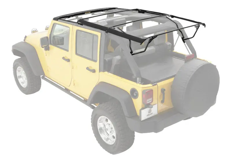 Bestop Bow & Frame Hardware Kit Factory Style: Jeep Wrangler Jk 2007-18 3.6L/3.8L 1