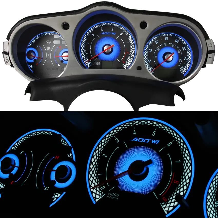 Add W1 Nissan 350Z Overlay Face Gauge 2007-2008 - 3D Illusions 1
