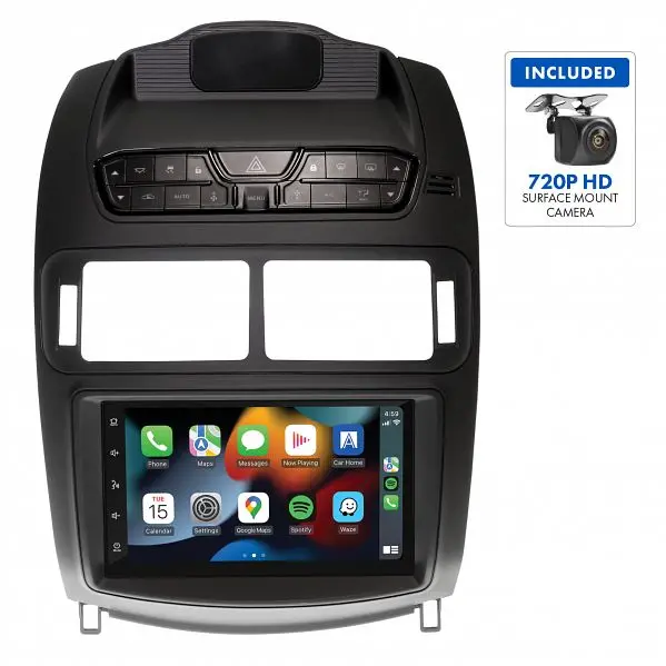 Aerpro Am9650sk 7" Multimedia Receiver Suit Ford Falcon Fg - Satin Black 1