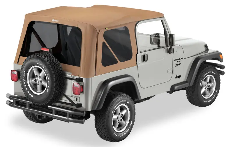Bestop A-Top Spice Tinted Windows Replace (F&R): Jeep Wrangler Tj 1997-2002 2.5L / 4.0L 1