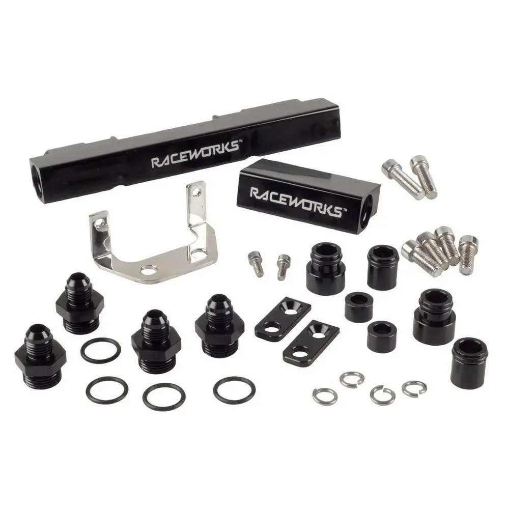 Raceworks Upgrade 14Mm Fuel Rail To Suit Mazda Rx-7 Series 4 5 Fc3s 1