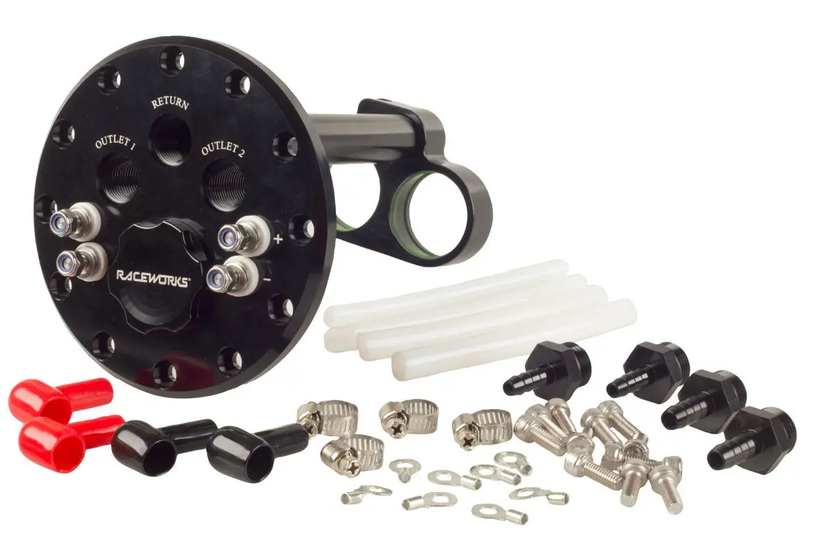 Genuine Raceworks Fuel Cell Single/Twin Hanger Suits 39-40Mm Pumps 1