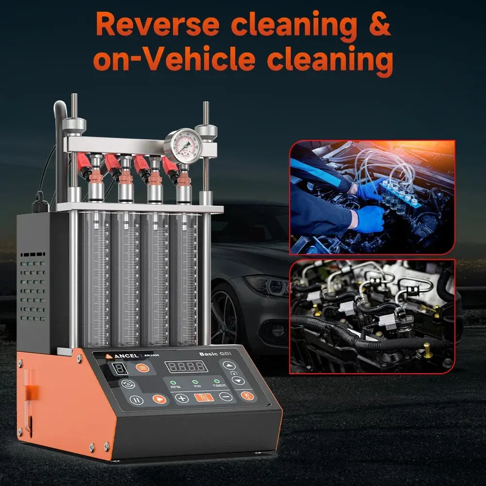 Fuel Injector Tester And Ultrasonic Cleaner Gdi Fuel Injection Flow Test Machine 2