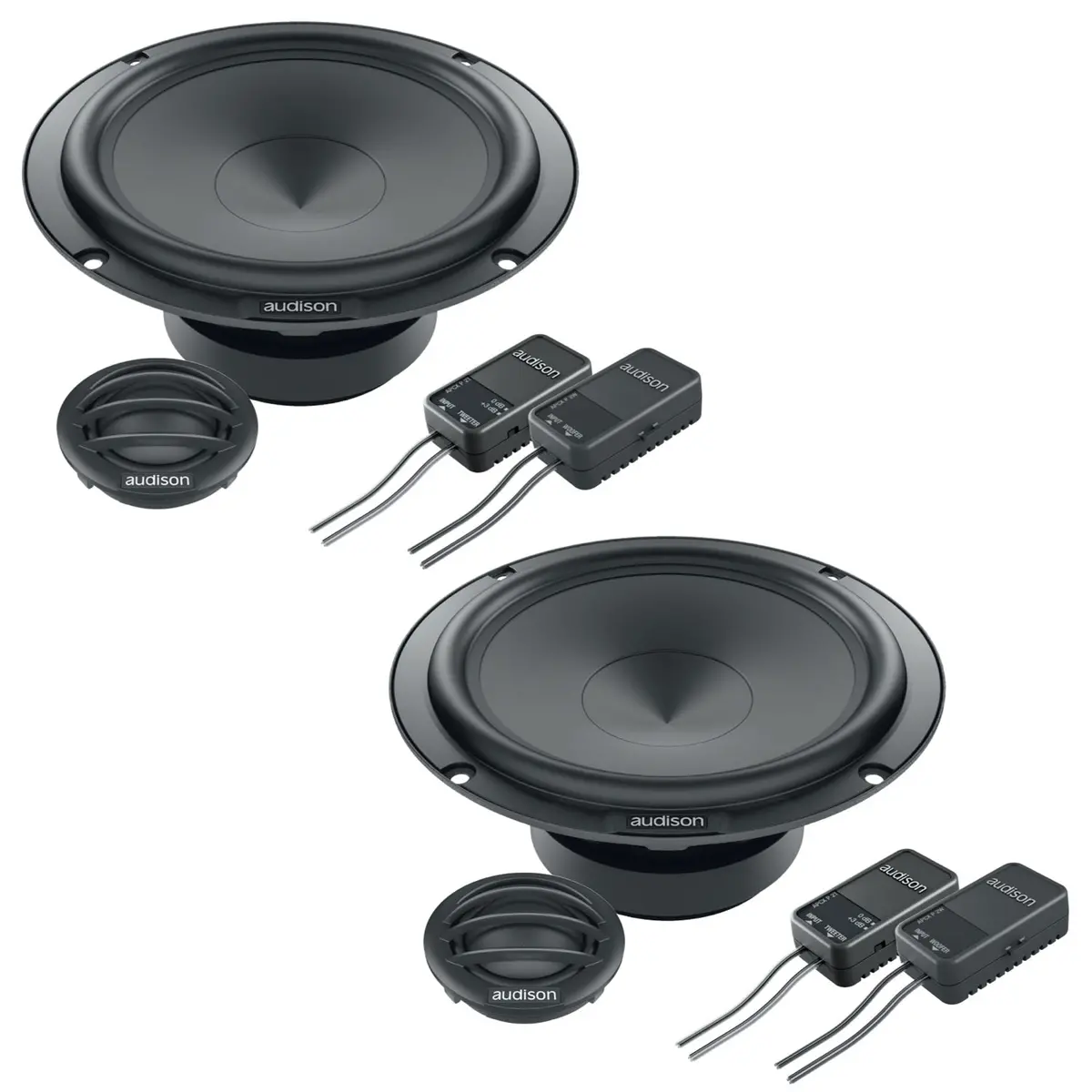 Audison Apk165p Prima Series 6.5" 2-Way Component Loudspeaker System - Pair (Apk 165 P) 1