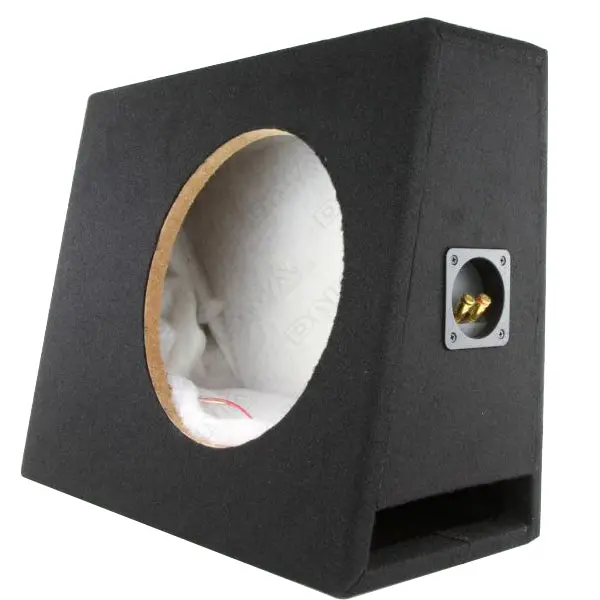 Dna Asc512slspb | 12" Sealed Slimline Subwoofer Enclosure With Flat Back & Slot Port - Black 1